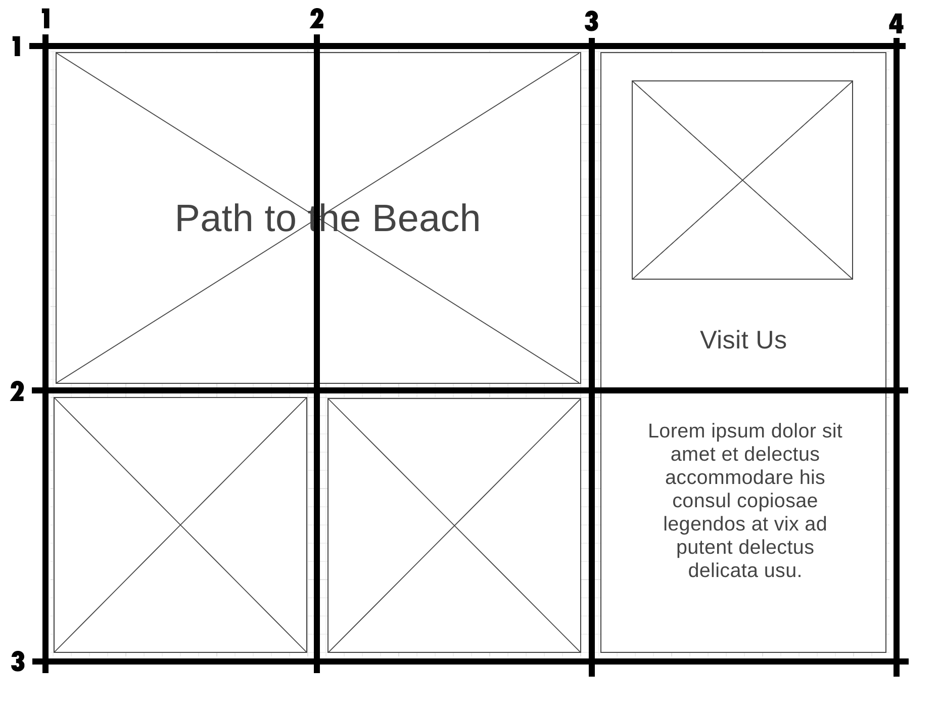 Beach Grid